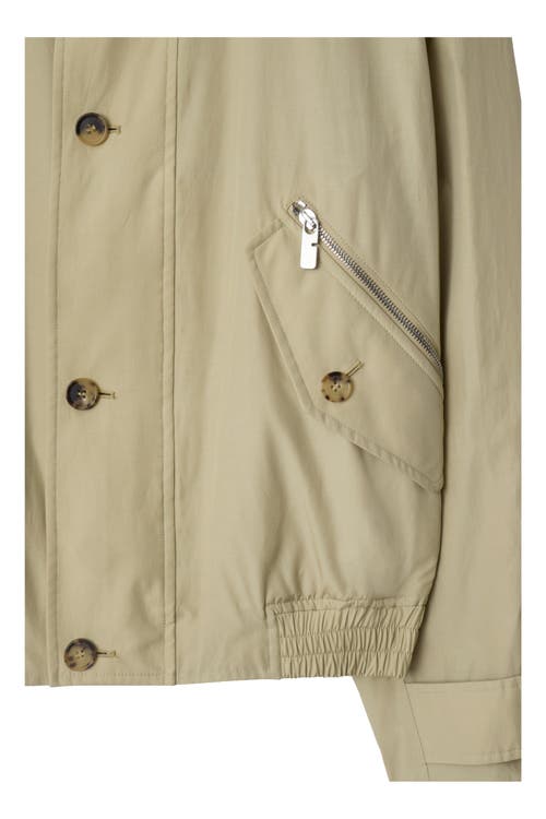 Burberry Wool Tailored Trousers In Green