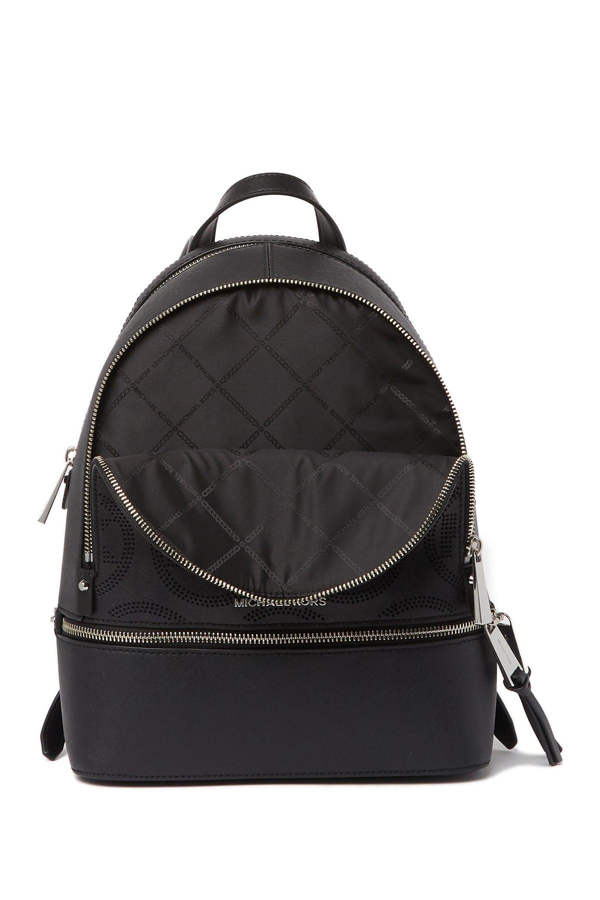 Michael Kors Rhea Medium Zip Backpack, Alternate, color, 