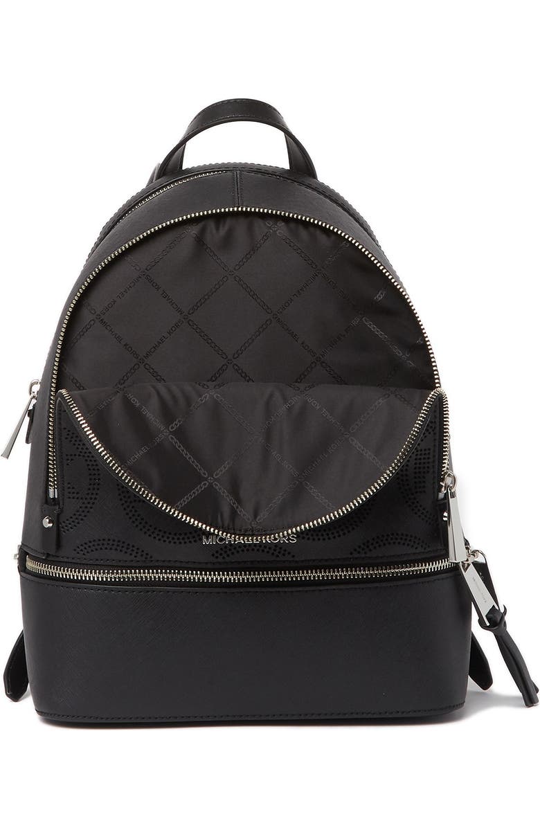 Michael Kors Rhea Medium Zip Backpack, Alternate, color,