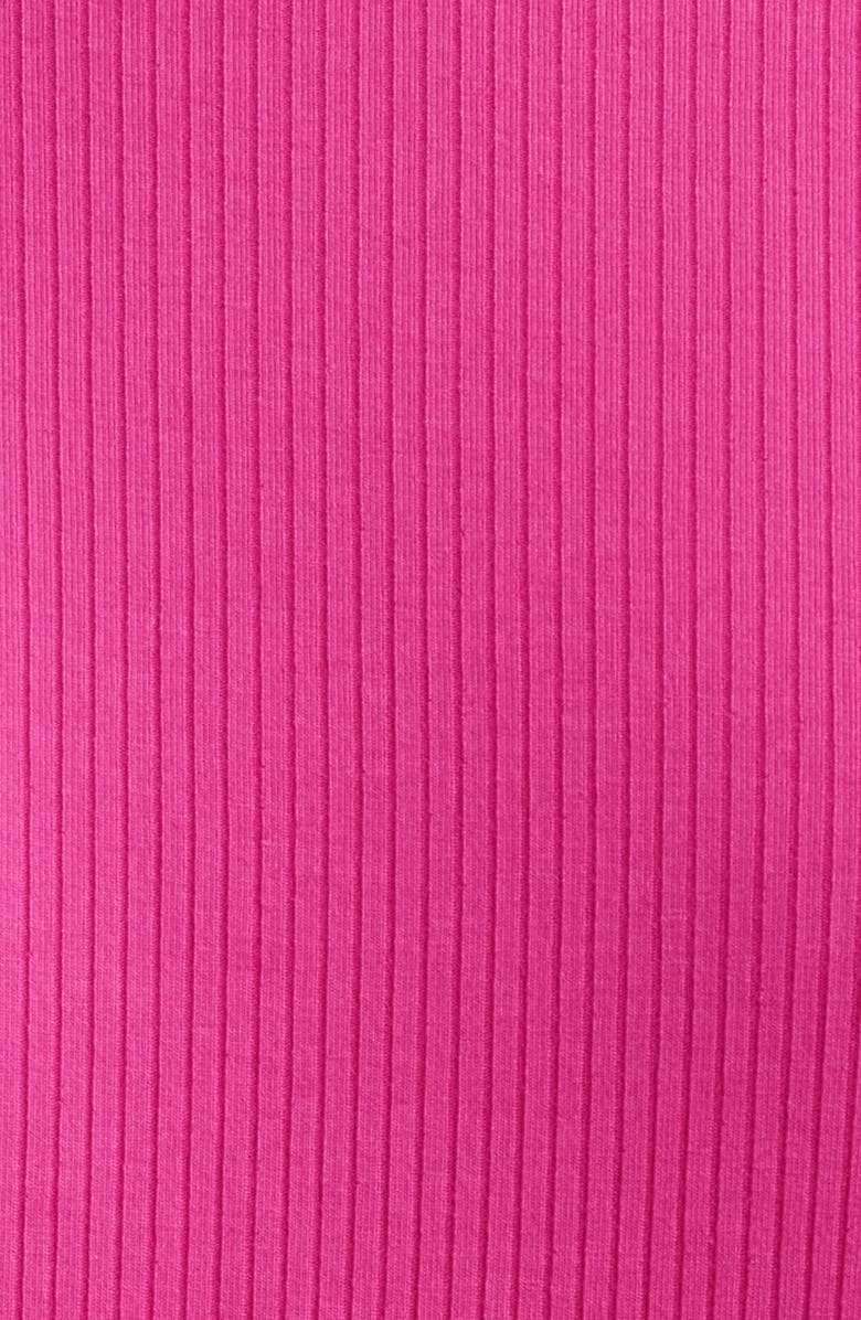 Dressed in Lala Malone Rib Oversize T-Shirt & Shorts Set, Alternate, color, Hot Pink