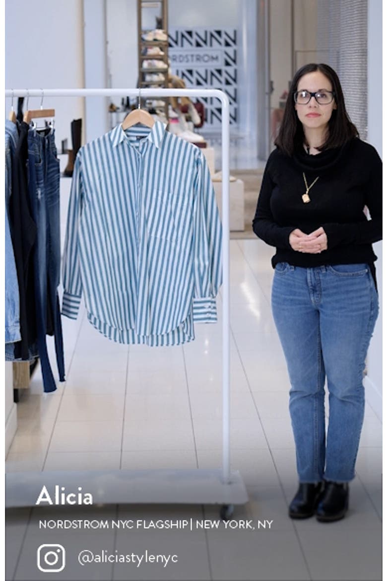 Stripe Oxford Button-Up Shirt video
