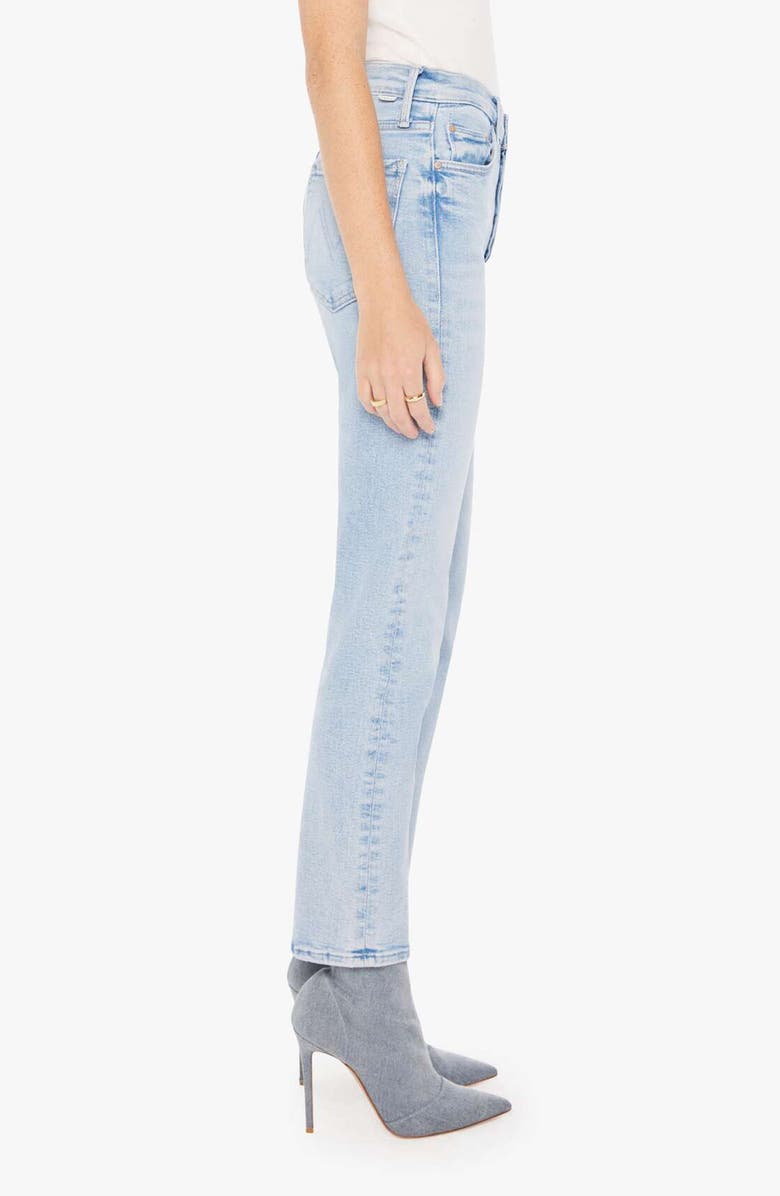 MOTHER The Tomcat Flood High Waist Ankle Straight Leg Jeans, Alternate, color, 