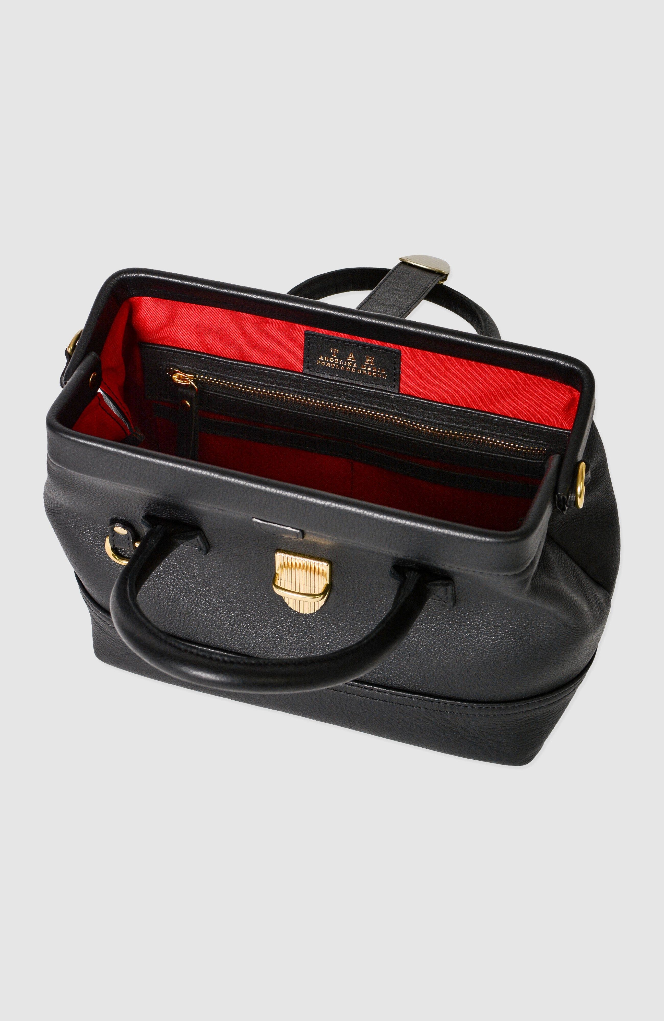 TAH Doctor Bag Petite, Alternate, color, Black