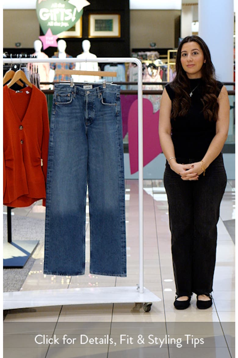 Ren High Waist Wide Leg Jeans video