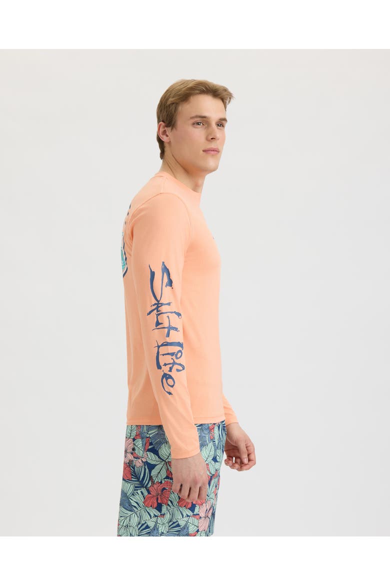 Secret Spot Long Sleeve SLX Performance Tee, Alternate, color, Grapefruit Heather
