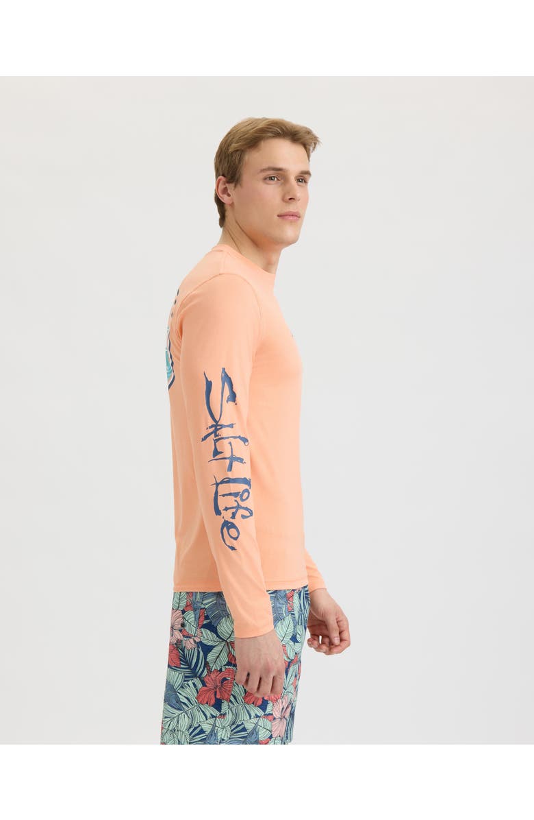 Salt Life Secret Spot Long Sleeve SLX Performance Tee, Alternate, color, Grapefruit Heather