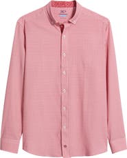 Johnston & Murphy XC+™ Performance Game Day Gingham Button-Up Shirt