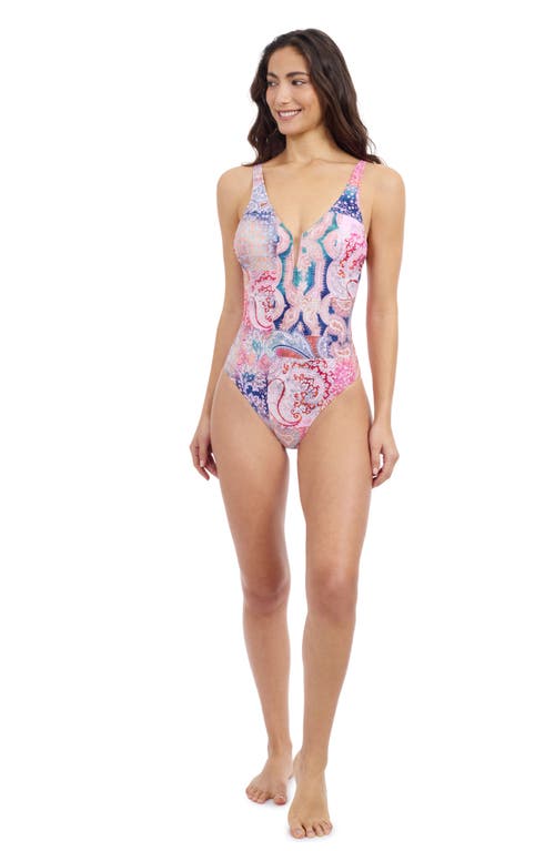 PROFILE BY GOTTEX PROFILE BY GOTTEX KARMA V NECK UNDERWIRE INSERT ONE PIECE