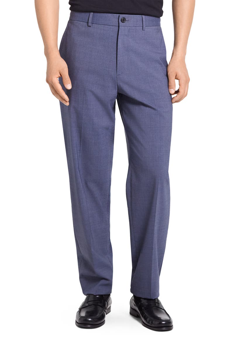 Curtis Motion Wool Blend Pants, Main, color, DUSK BLUE MELANGE - 2UD