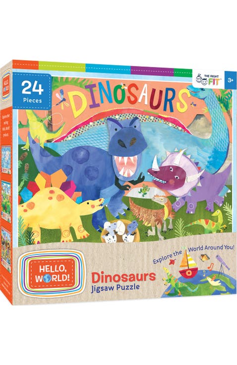 Hello, World! Dinosaurs 24 Piece Puzzle