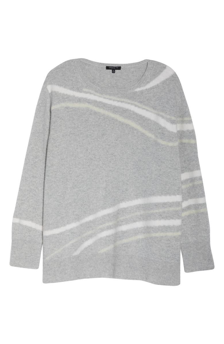 Lafayette 148 New York Needle Punch Cashmere Sweater, Alternate, color, 