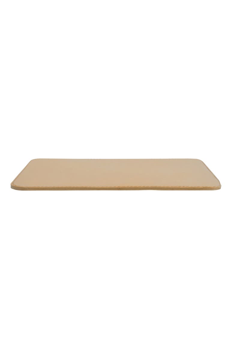Leather Mouse Pad, Tan, Alternate, color, Tan