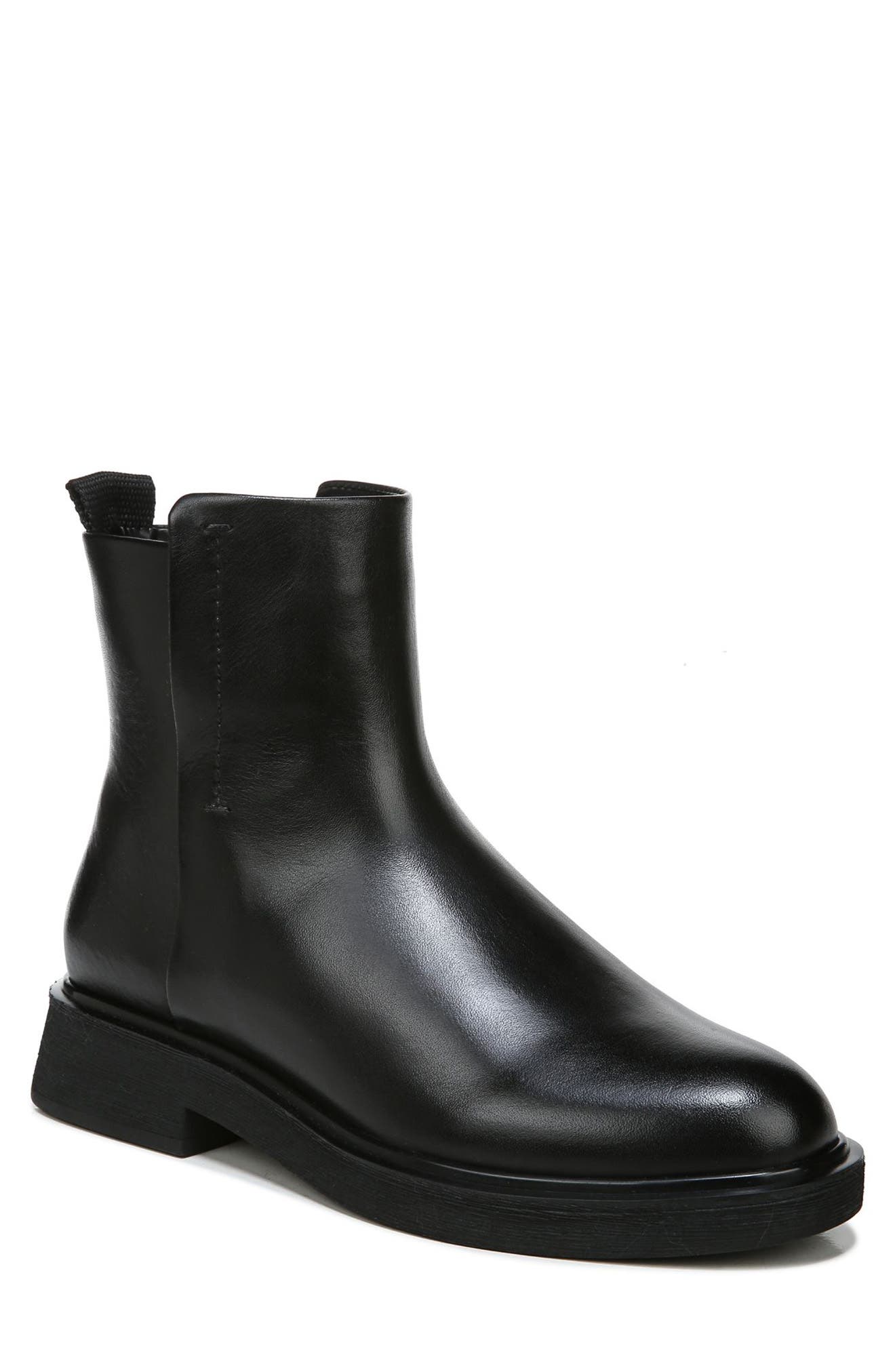 Franco Sarto Beam Leather Bootie, Main, color, 