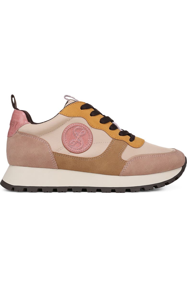 SAM & LIBBY Randal Sneaker, Alternate, color, Soft Sesame/ Desert Rose