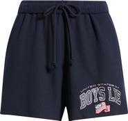 BOYS LIE United States of Boys Lie Waffle Knit Shorts
