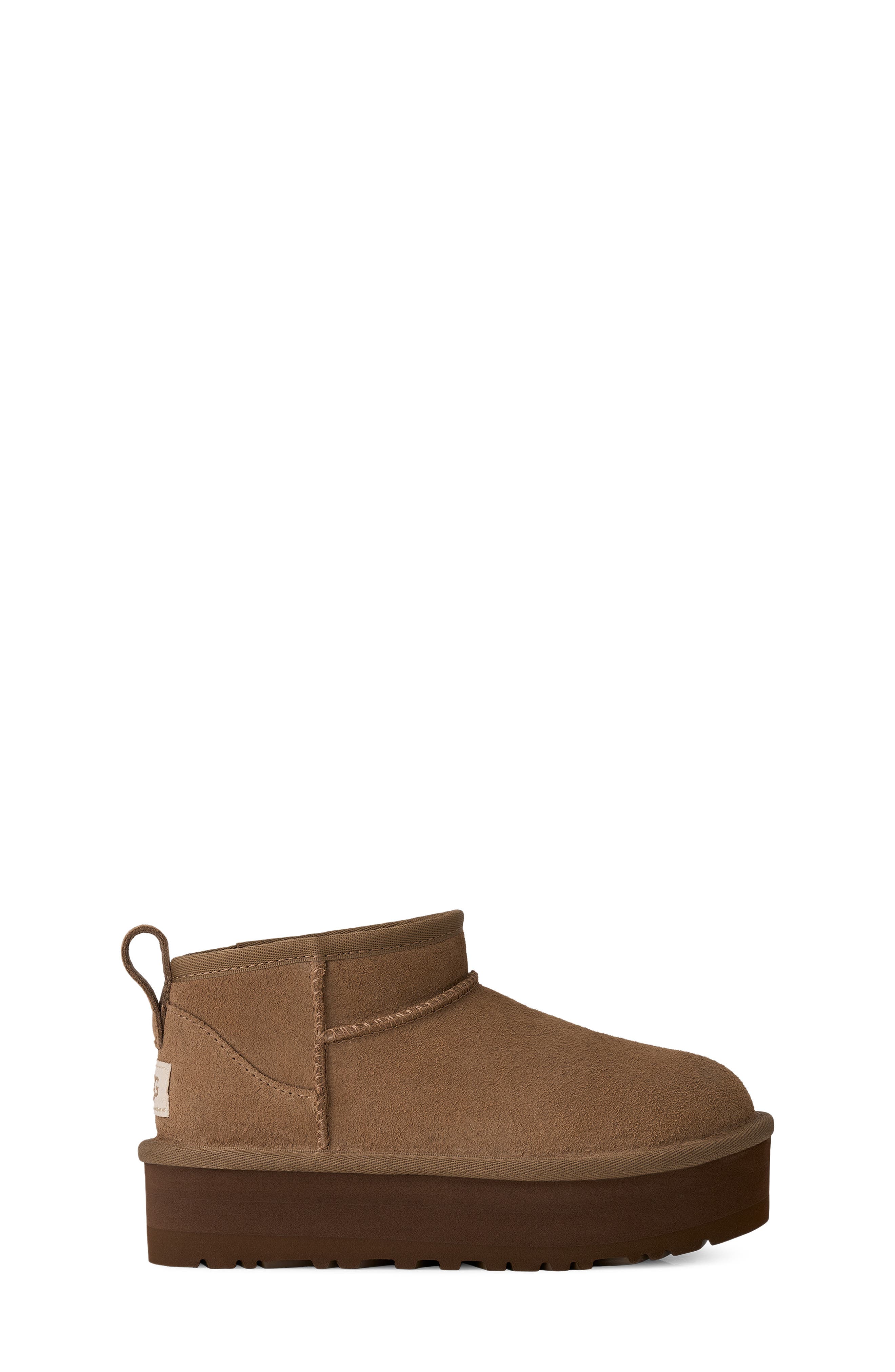 Kids' Classic Ultra Mini Platform Boot, Alternate, color, LIGHT BRONZE