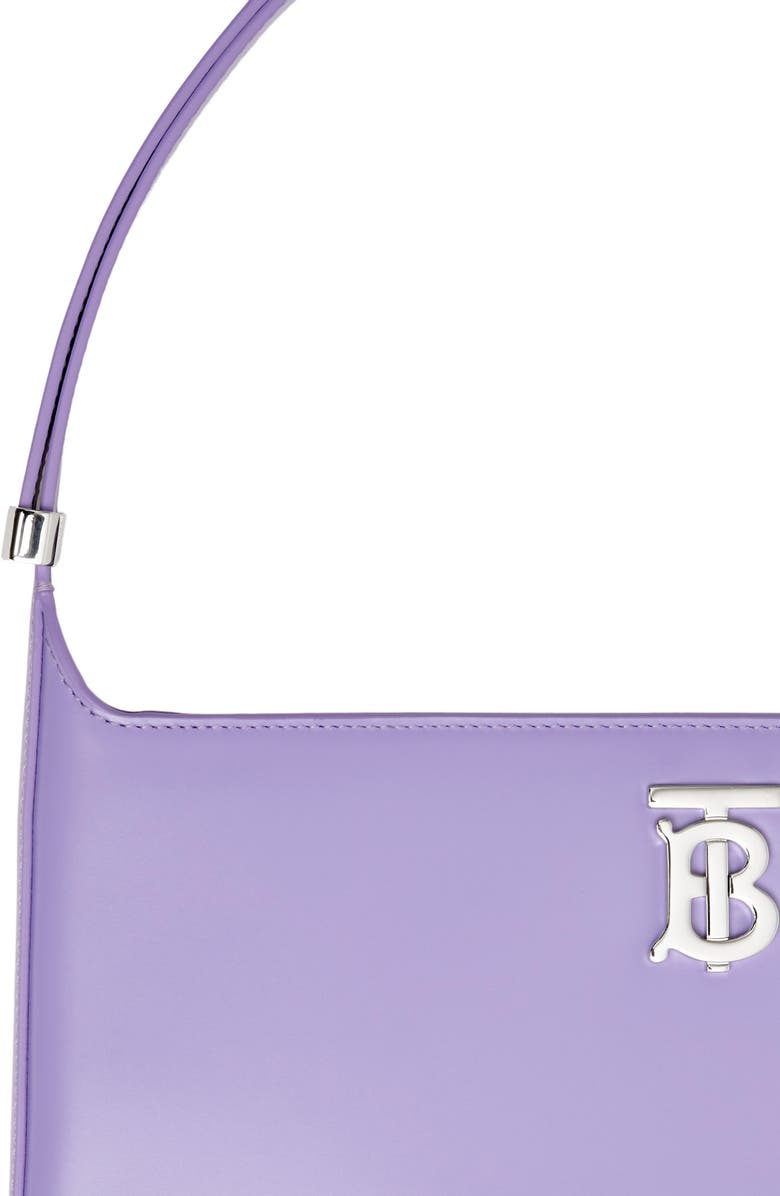 Burberry Medium TB Monogram Leather Shoulder Bag, Alternate, color,