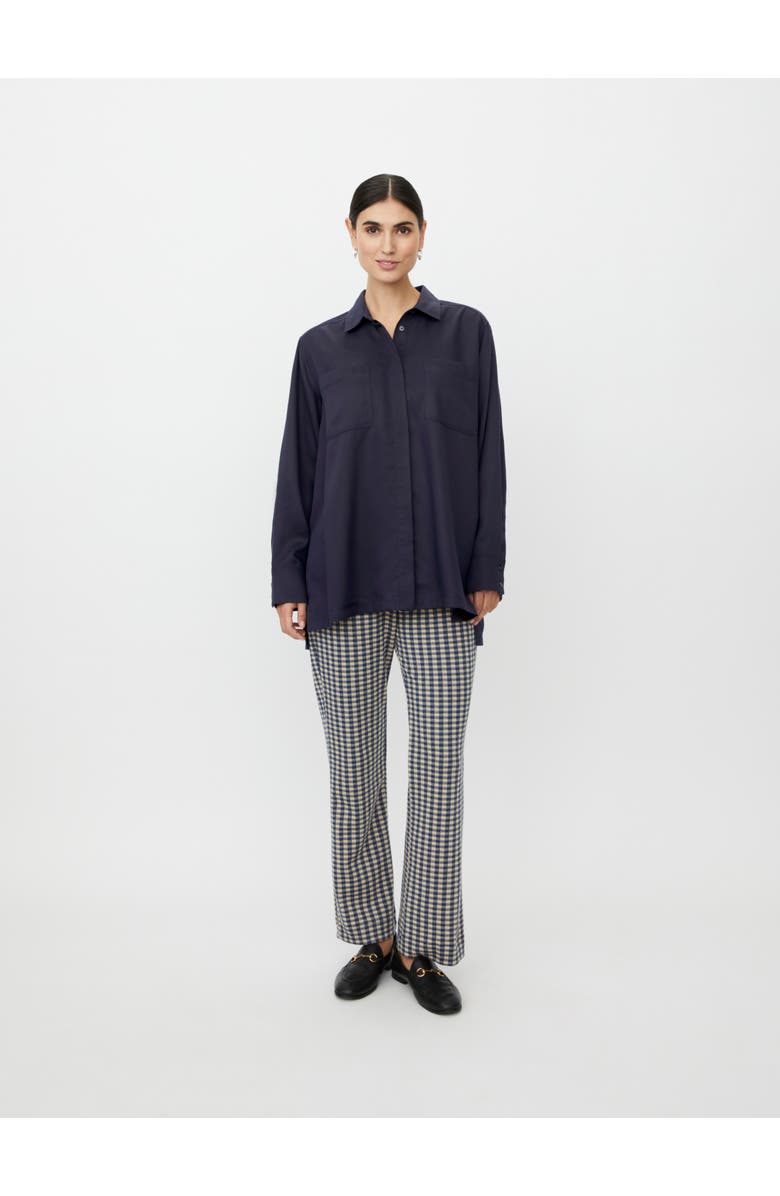 Masai Copenhagen MaItaliane Oversized Shirt, Alternate, color, Navy Blazer