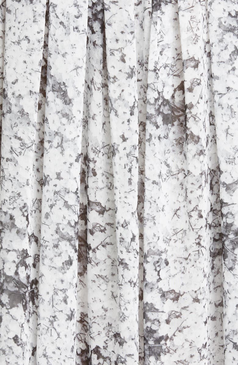 Adam Lippes Baby's Breath Print Midi Dress, Alternate, color, 