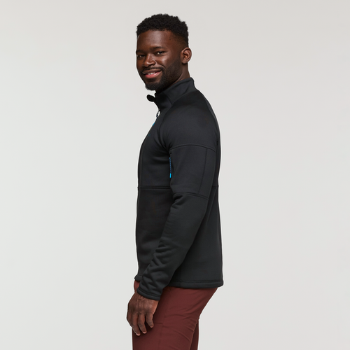 Cotopaxi Tempa Fleece Half-zip Pullover In Black