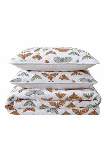 Eddie Bauer Wilford Butterfly Cotton Full Quilt & Sham Set