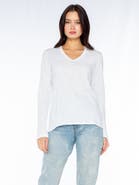 WILT Clothing Long Sleeve Shrunken Boyfriend Top
