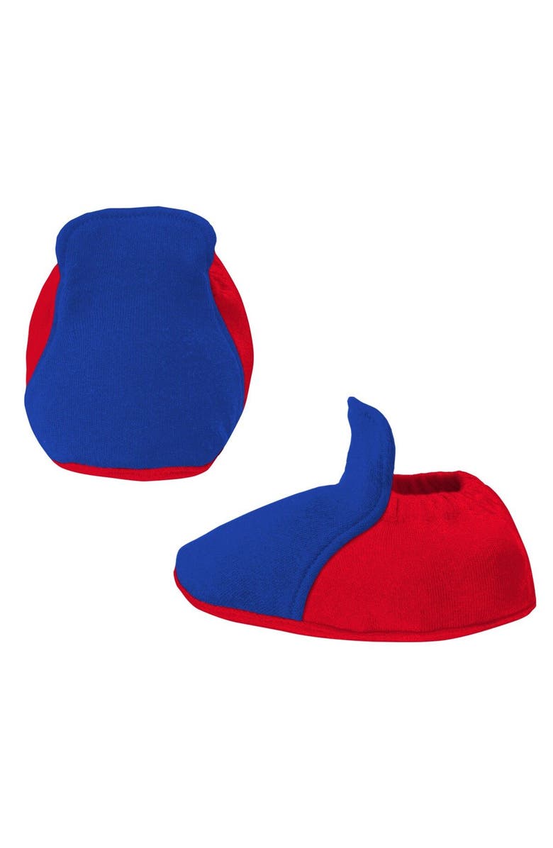 Outerstuff Newborn & Infant Royal Chicago Cubs Little Champ Three-Pack Bodysuit Bib & Booties Set, Alternate, color, Royal