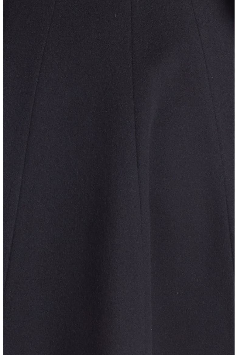Belted Wrap Coat, Alternate, color, BLACK