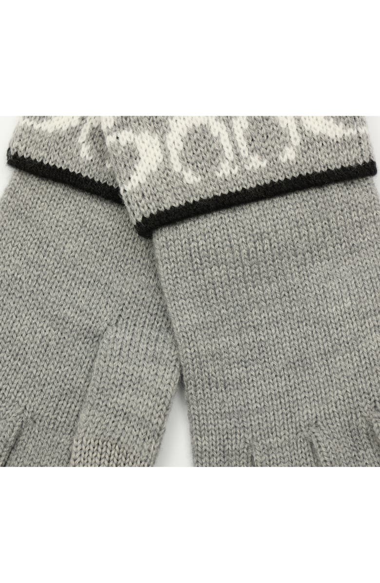 COACH Signature C-Logo Knit Gloves, Alternate, color, 