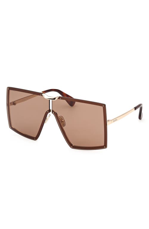 Max Mara 69mm Shield Sunglasses In Multi