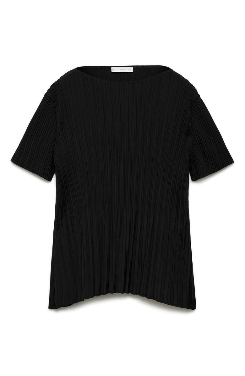 MANGO Pleated Top, Alternate, color,