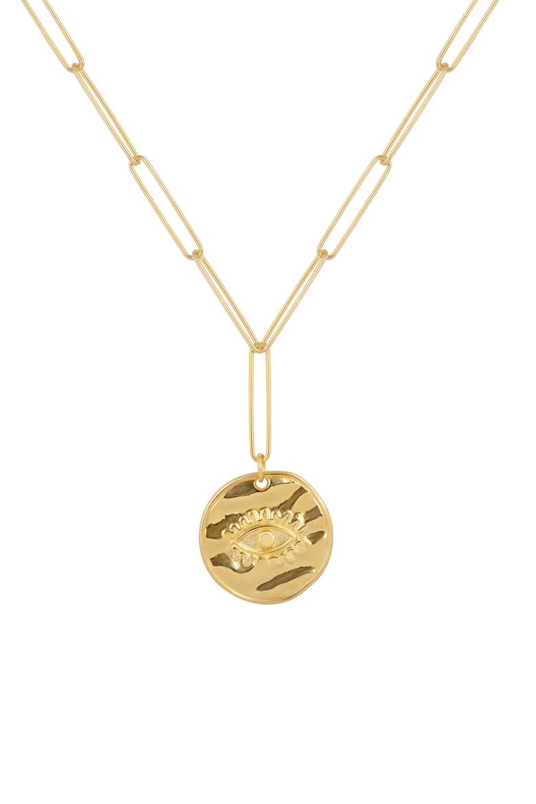 Night Dreamer Pendant Necklace, Main, color, GOLD