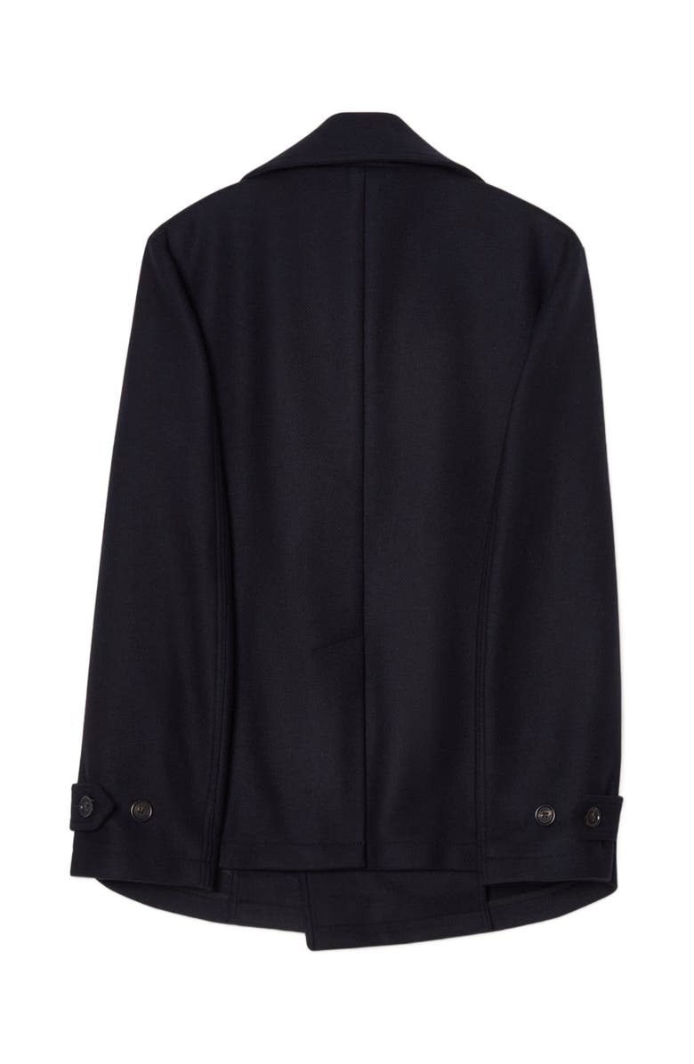 Robert Talbott Curtis Peacoat, Alternate, color, Navy