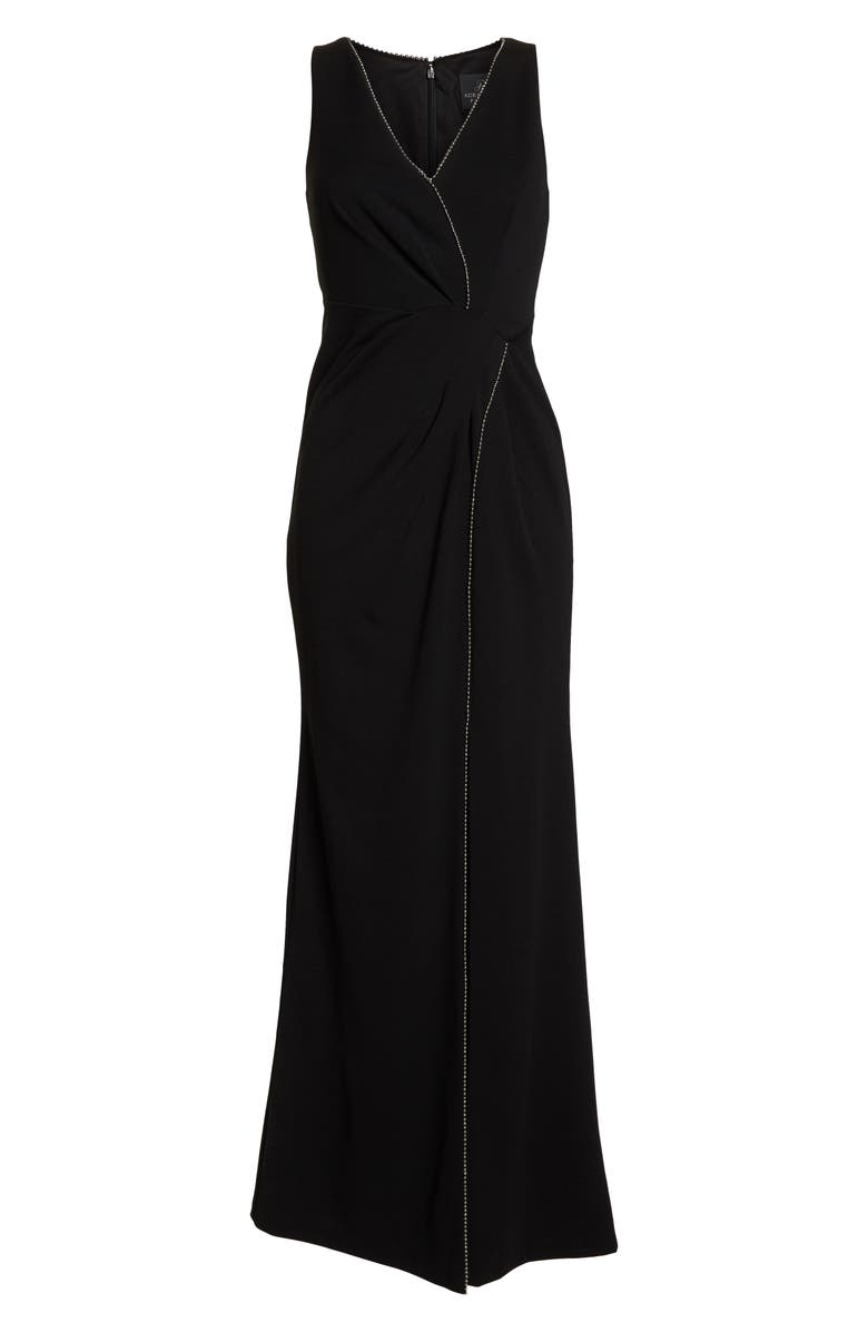 Adrianna Papell Embellished Gown, Alternate, color, 