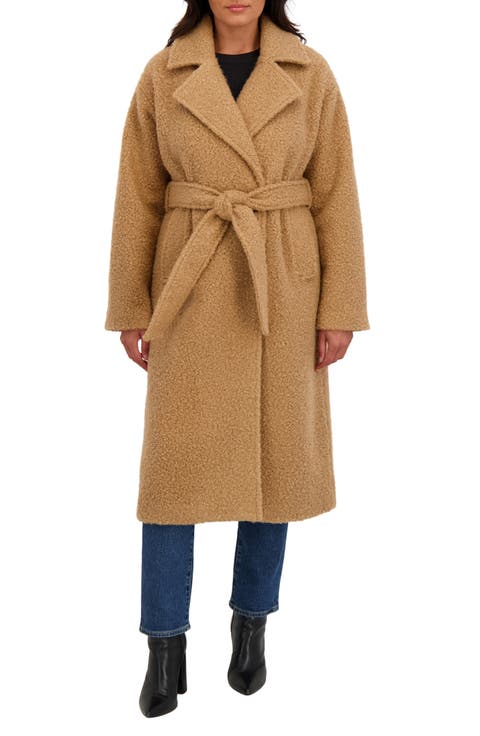 Bouclé Longline Coat