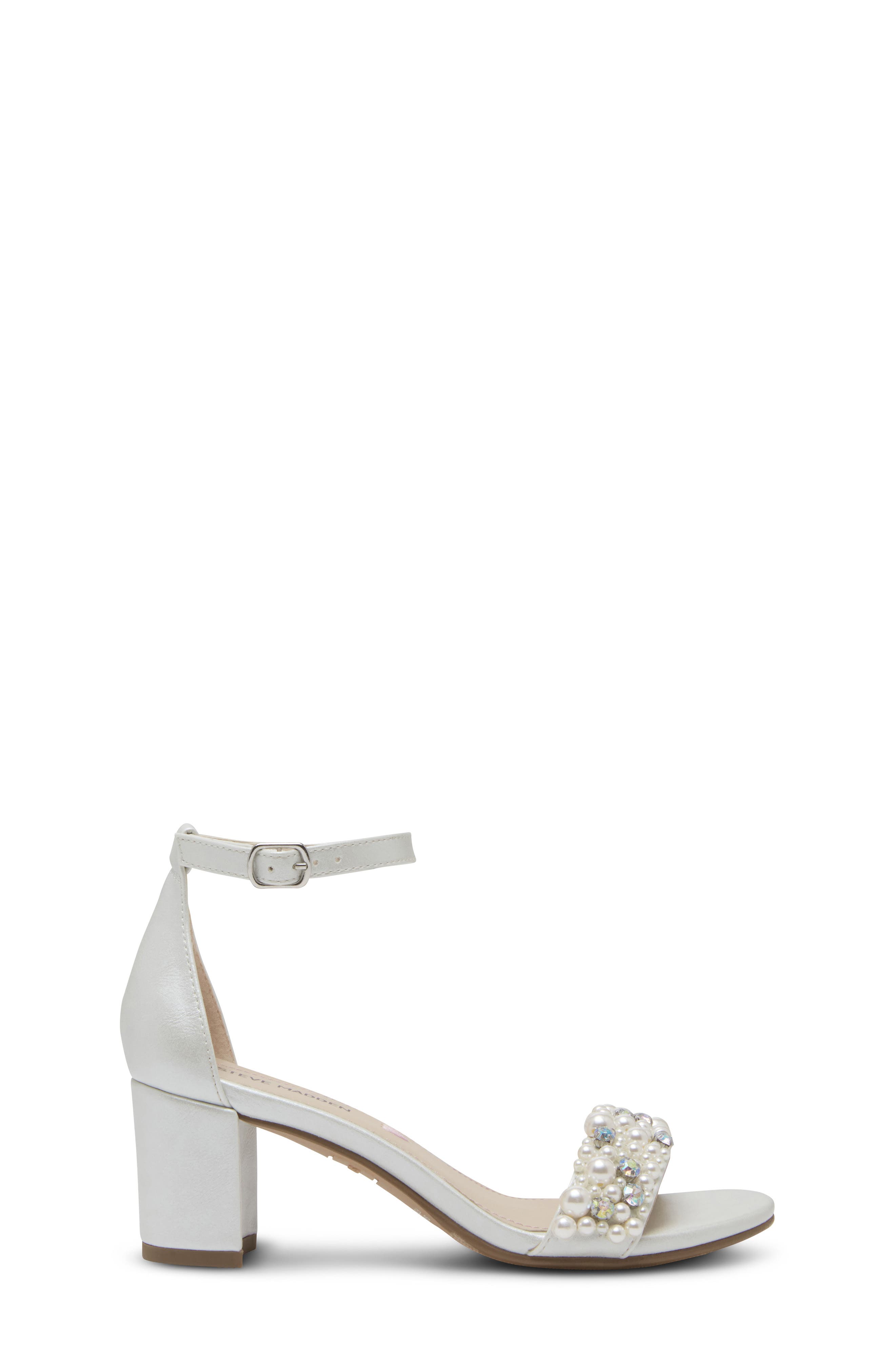 JCarrson Ankle Strap Sandal, Alternate, color, PEARL