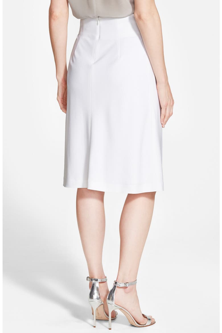 'Oslo' High Waist Skirt, Alternate, color, WHITE