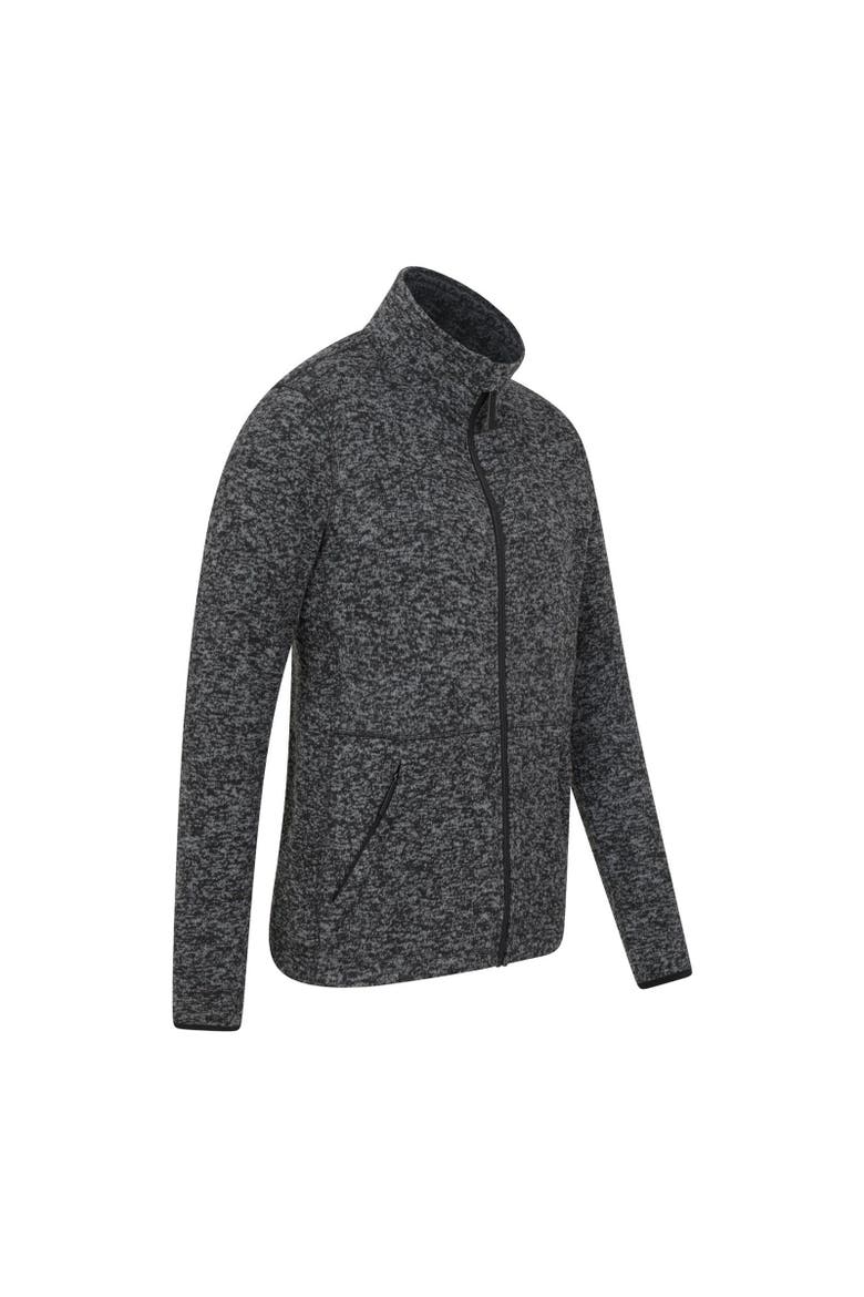 Idris Iii Full Zip Fleece Jacket, Alternate, color, Black