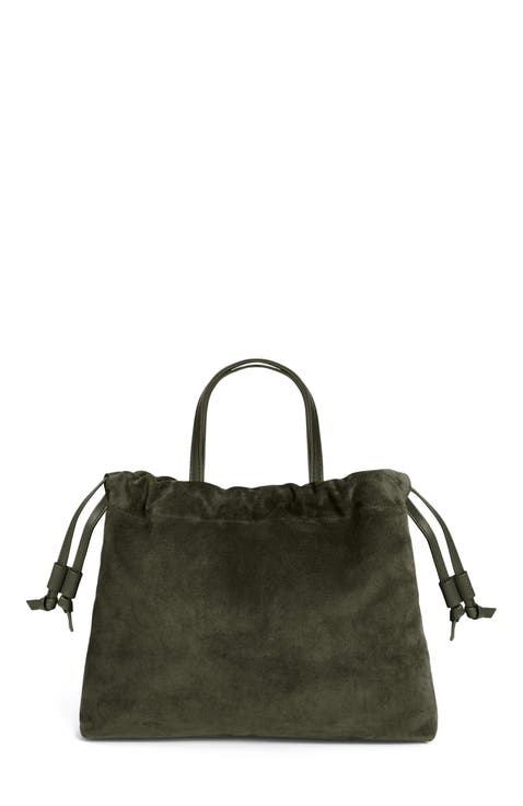Medium Asisi Convertible Suede Crossbody