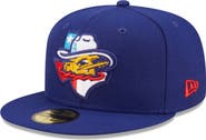 New Era Men's New Era Royal Amarillo Sod Poodles Authentic Collection 59FIFTY Fitted Hat