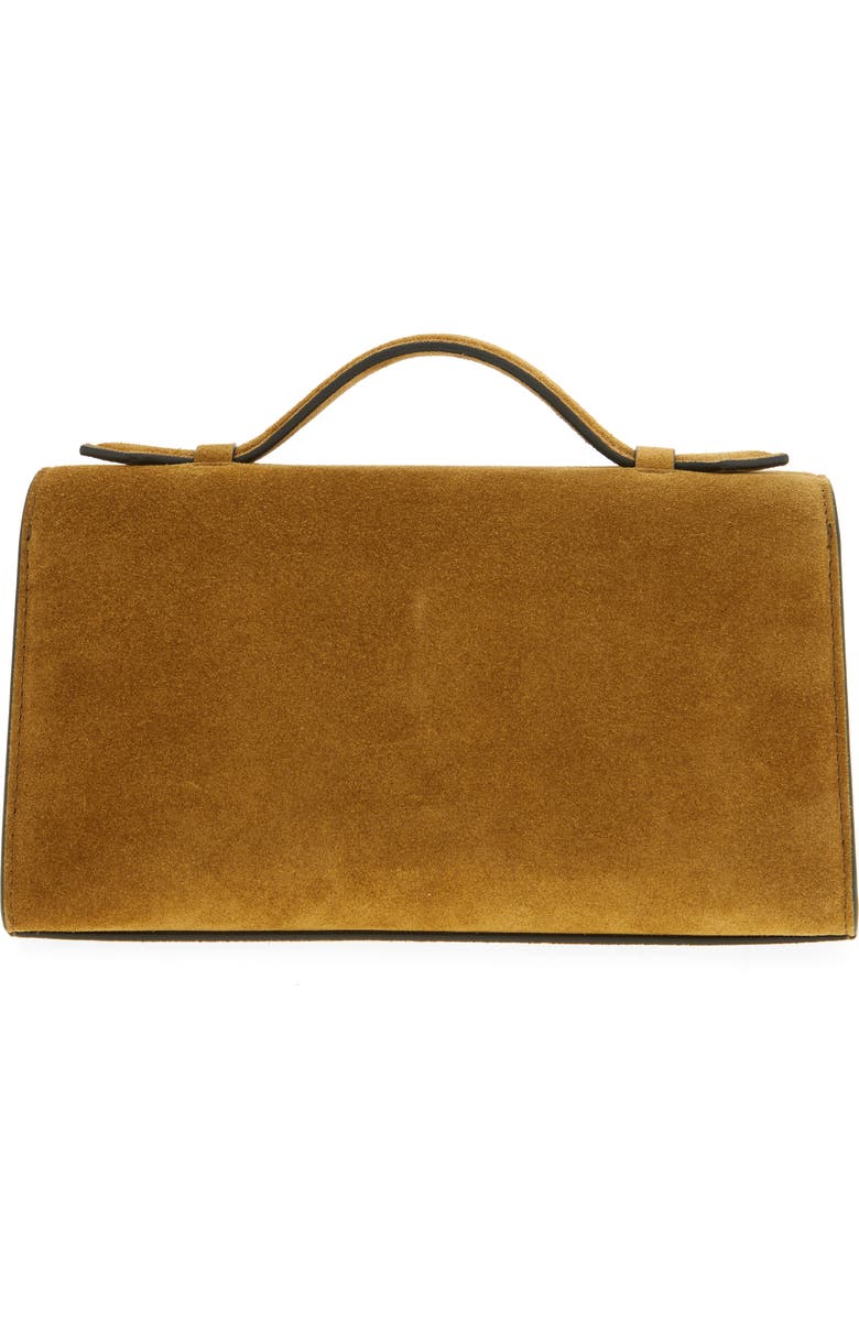 SAVETTE Symmetry Pochette Suede Top Handle Bag, Alternate, color,