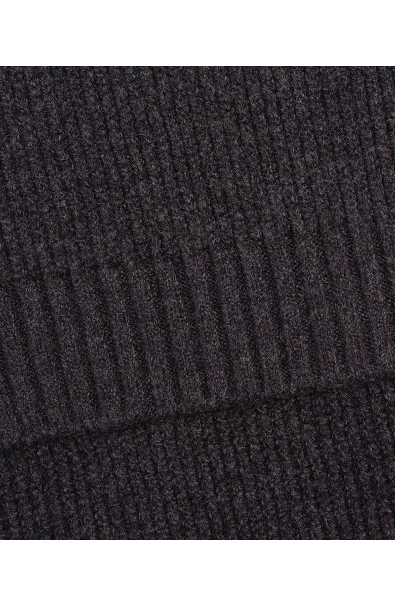 Faherty Half Cardigan Jackson Scarf, Alternate, color, Dark Ash Feeder