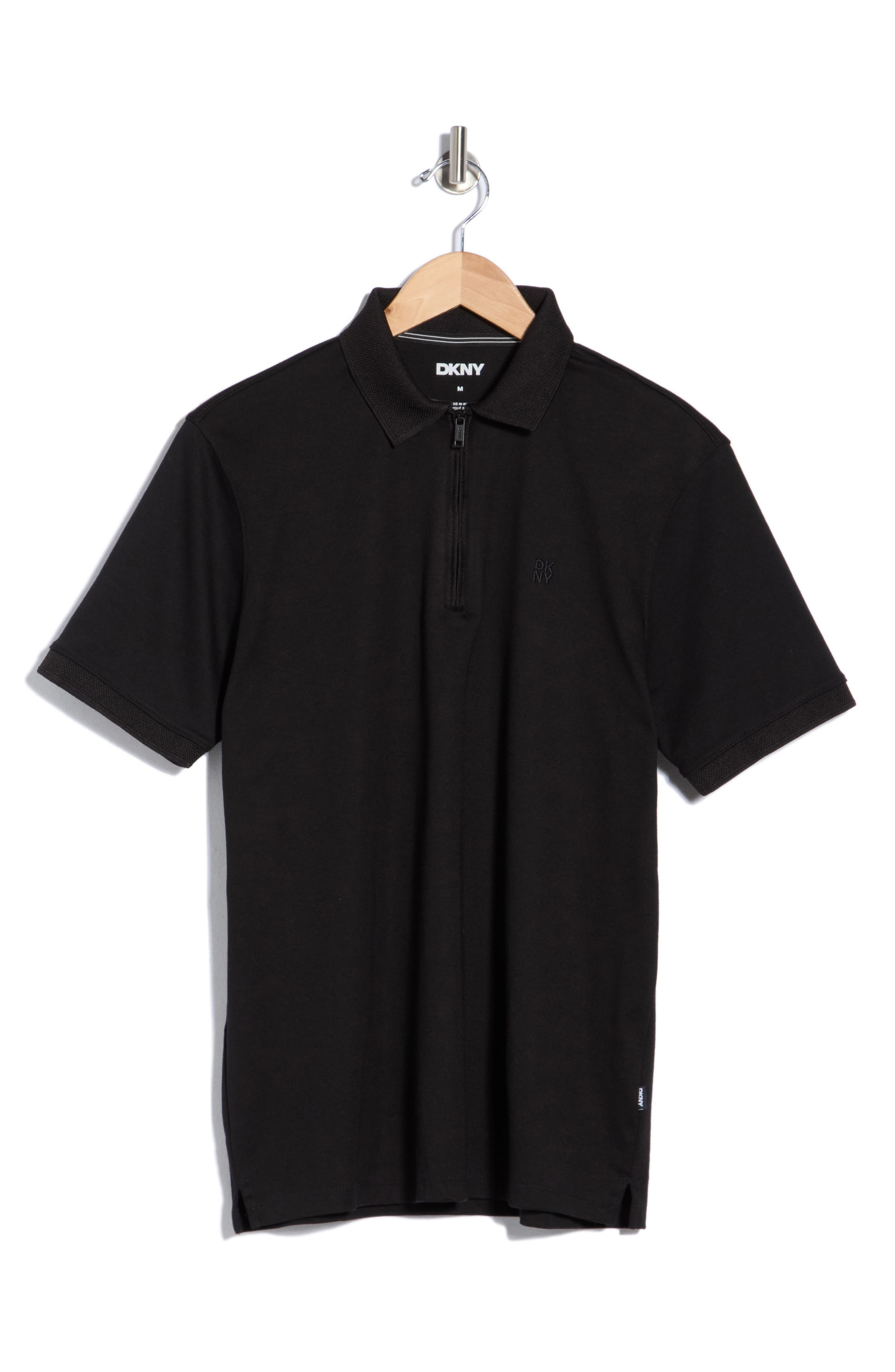 Everette Quarter Zip Knit Polo