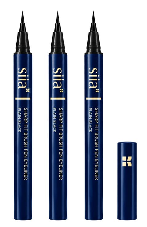 3-Pc. Sharp Fit Brush Pen Eyeliner