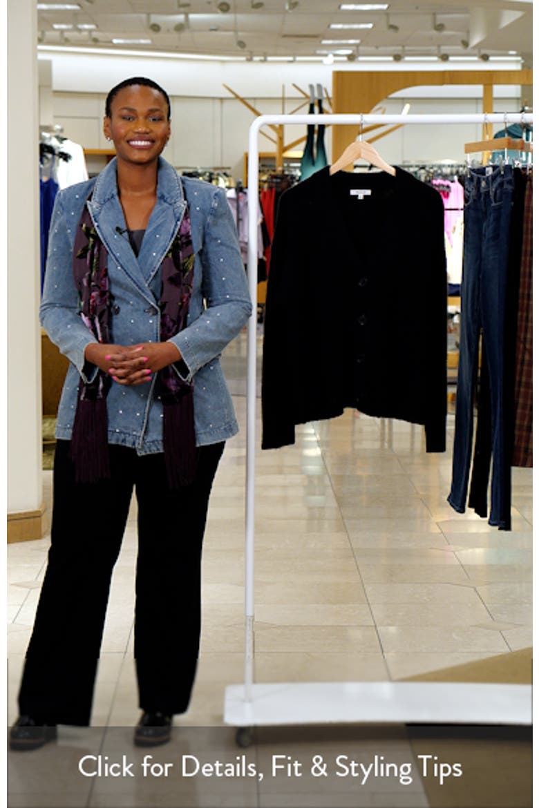 Drop Shoulder V-Neck Cardigan (Women) | Nordstrom