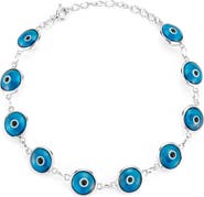 SPHERA MILANO Sterling Silver Evil Eye Bracelet