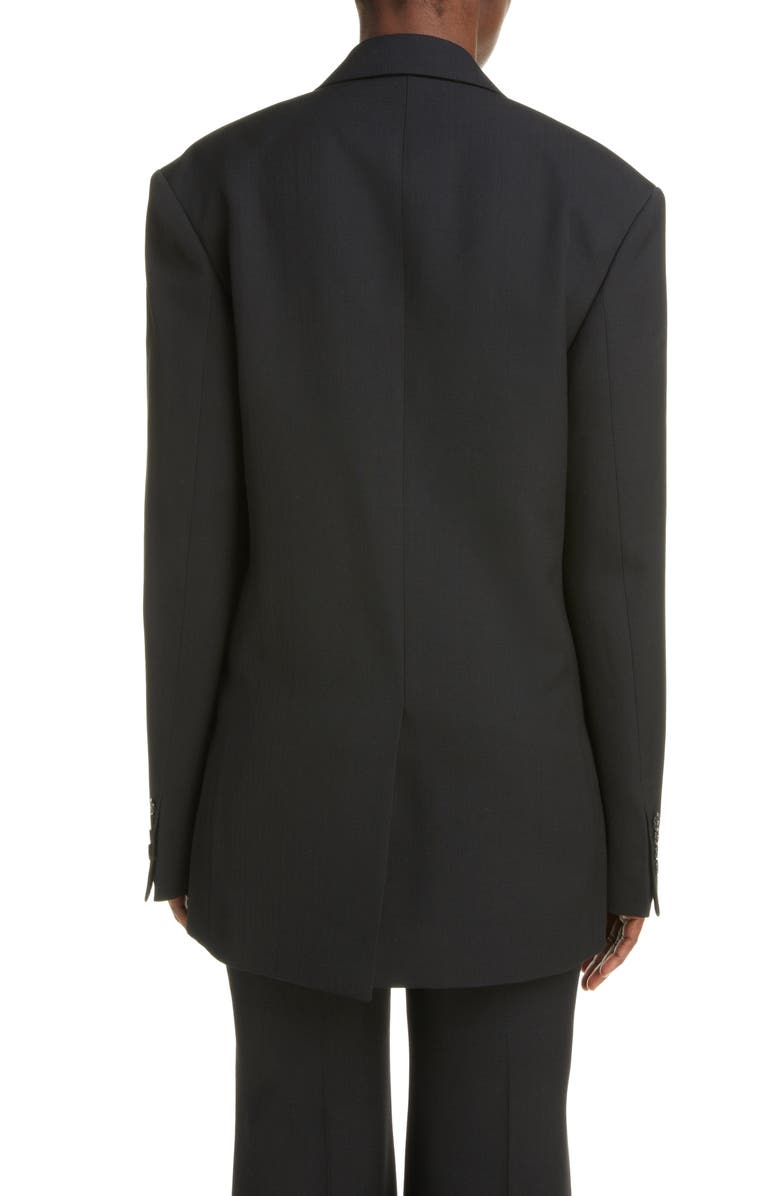 Acne Studios Jarida Single Breasted Blazer, Alternate, color,