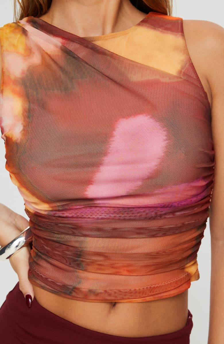 Princess Polly Maximiliano Mesh Crop Tank, Alternate, color, 