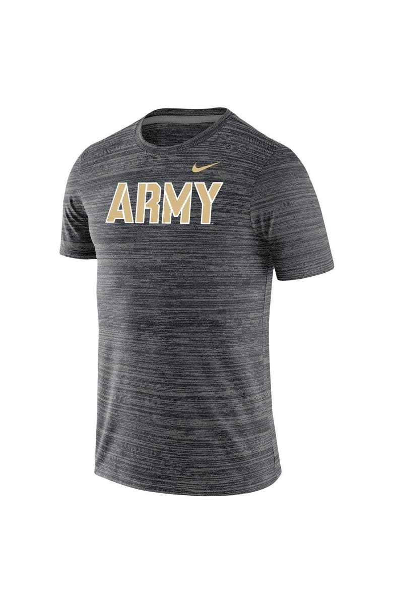 Nike Men's Nike Black Army Black Knights Wordmark Logo Velocity Legend Performance T-Shirt, Alternate, color,