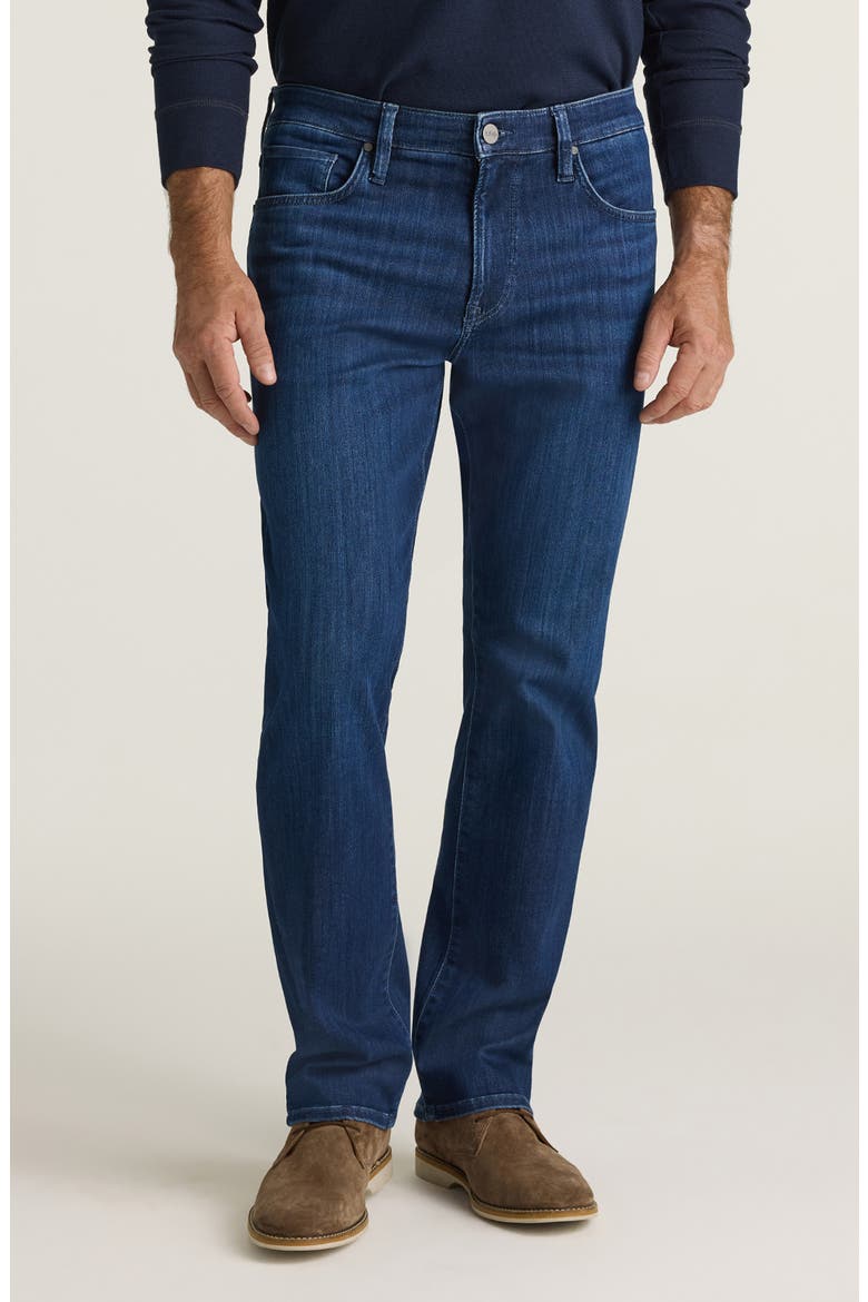 Camino Relaxed Straight Leg Jeans, Main, color, DARK BRUSHED URBAN